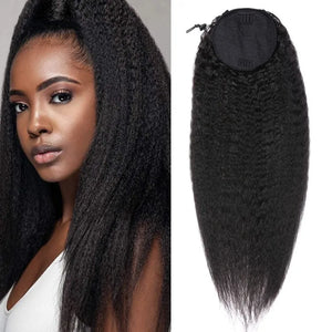 Dramatic Drawstring Ponytail in Heat Resistant Synthetic. Step Your Ponytail Game Up!