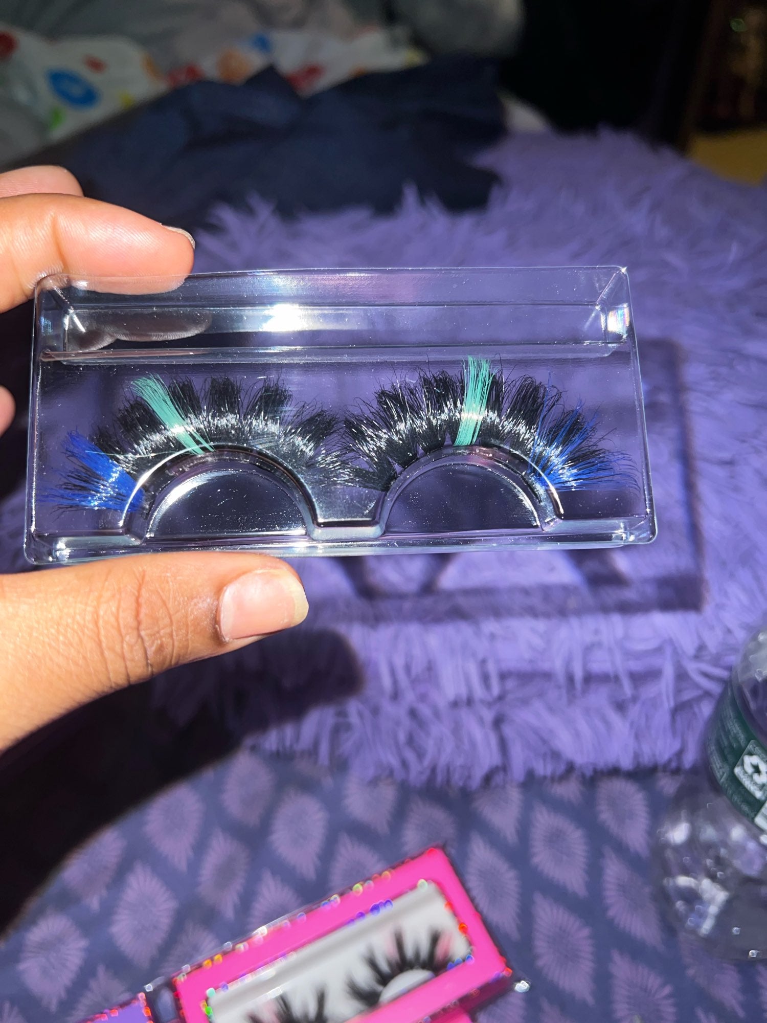 The Newest 3D Mink Eyelashes Colorful 100% Mink Lashes-Reusable!!