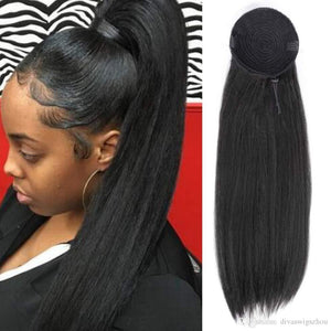 Dramatic Drawstring Ponytail in Heat Resistant Synthetic. Step Your Ponytail Game Up!