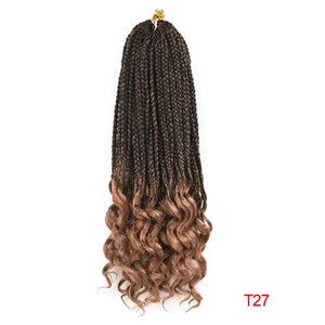 Open image in slideshow, Sexy Crochet Box Braids with Curly Ends-6 Packs!
